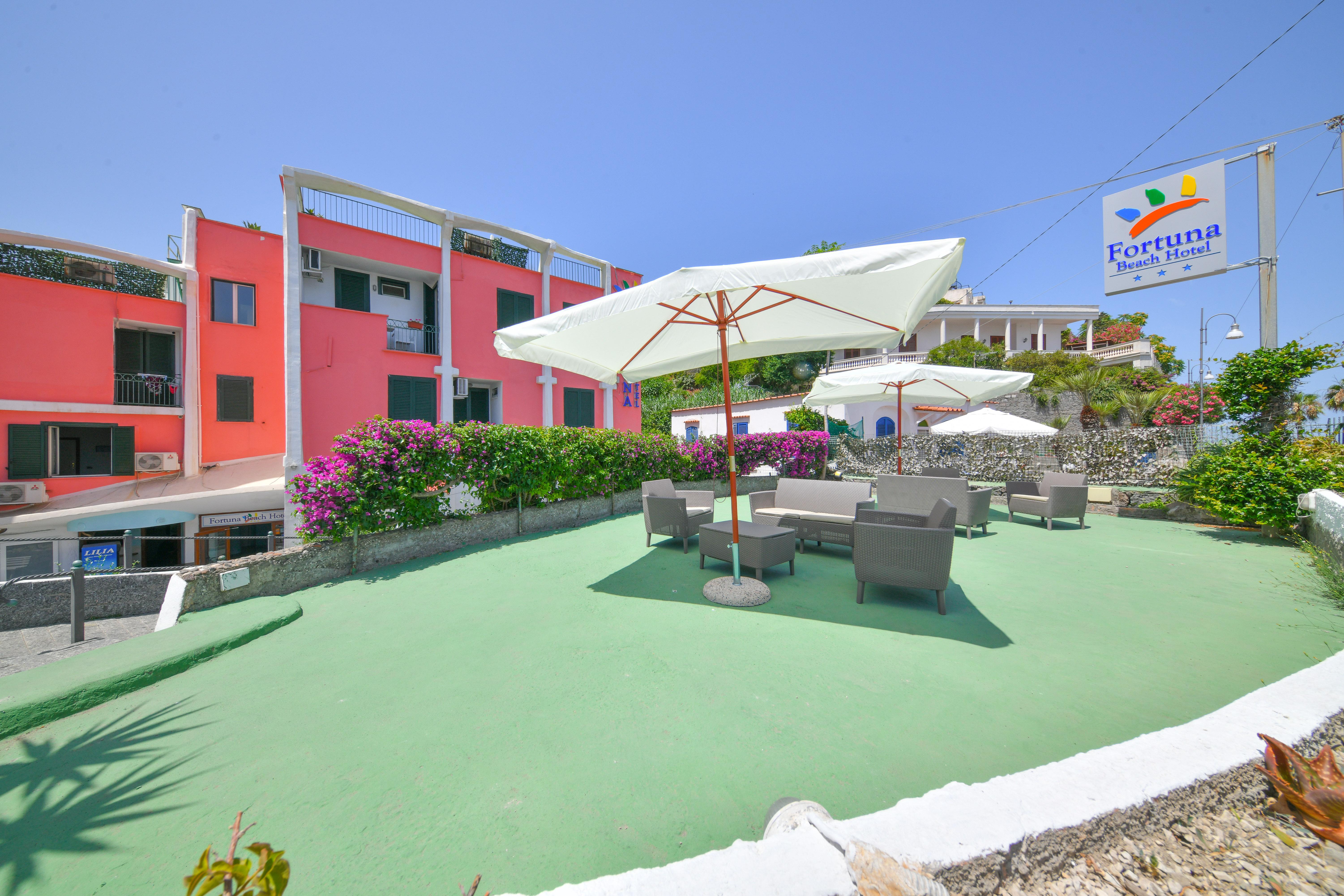 Lacco Ameno  Fortuna Beach - Seaside Hotel מראה חיצוני תמונה